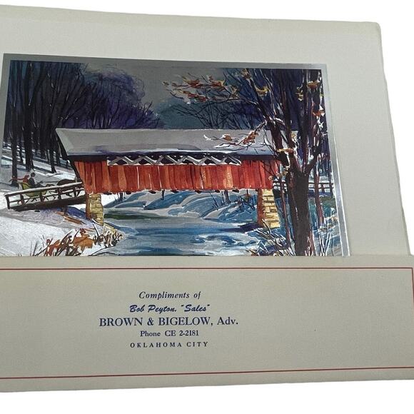Vintage Foil Prints of America the Beautiful Reflective Etched Four Seasons Rare - Picture 8 of 10